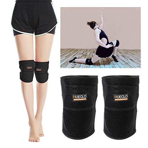 HUEGLO Protective Knee Pads for Dancers,Volleyball Knee Pad for Girls