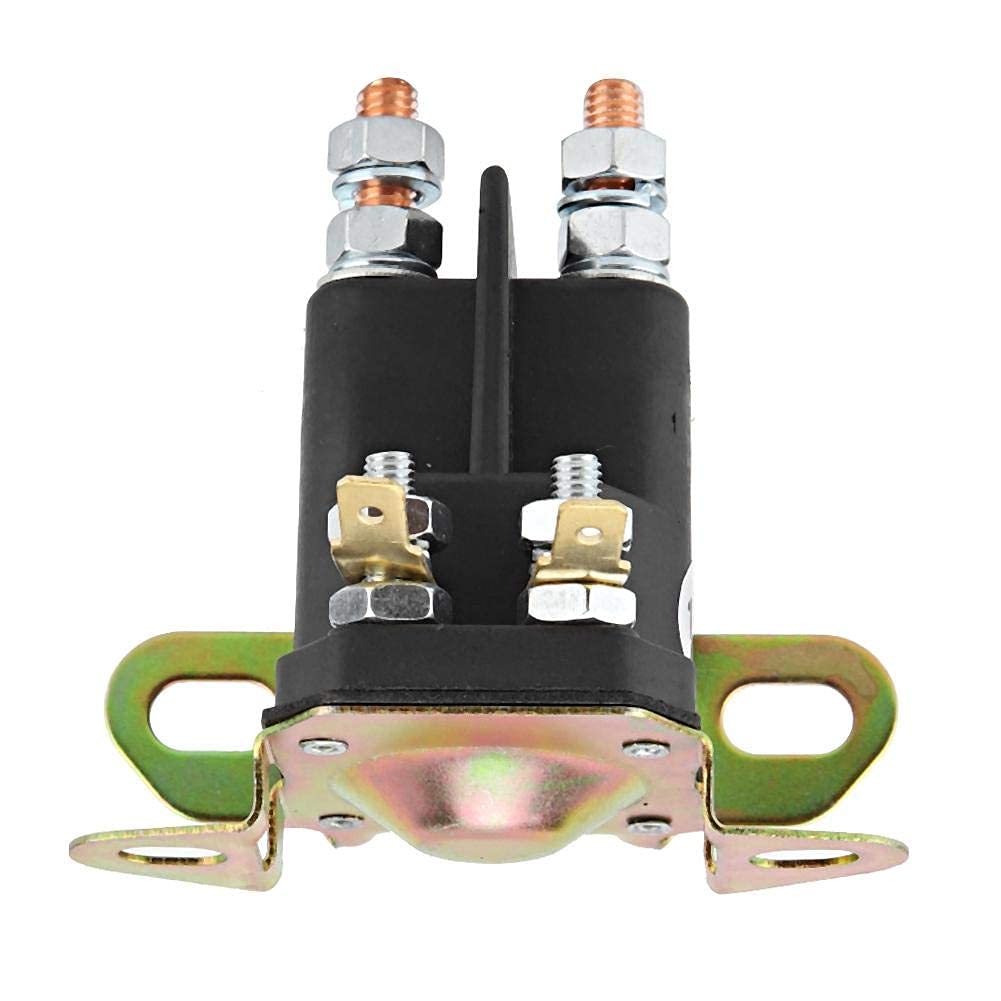 Universal Starter Solenoid Relay, OE Compatible Part 1-513075 & 117-1197 - 4 Post Design for Starter Motor Replacement, Fits a Range of Automotive Applications (Aramox)