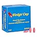 Dixon Pencil Top Cap Erasers, Pink, 144-Count (34500)