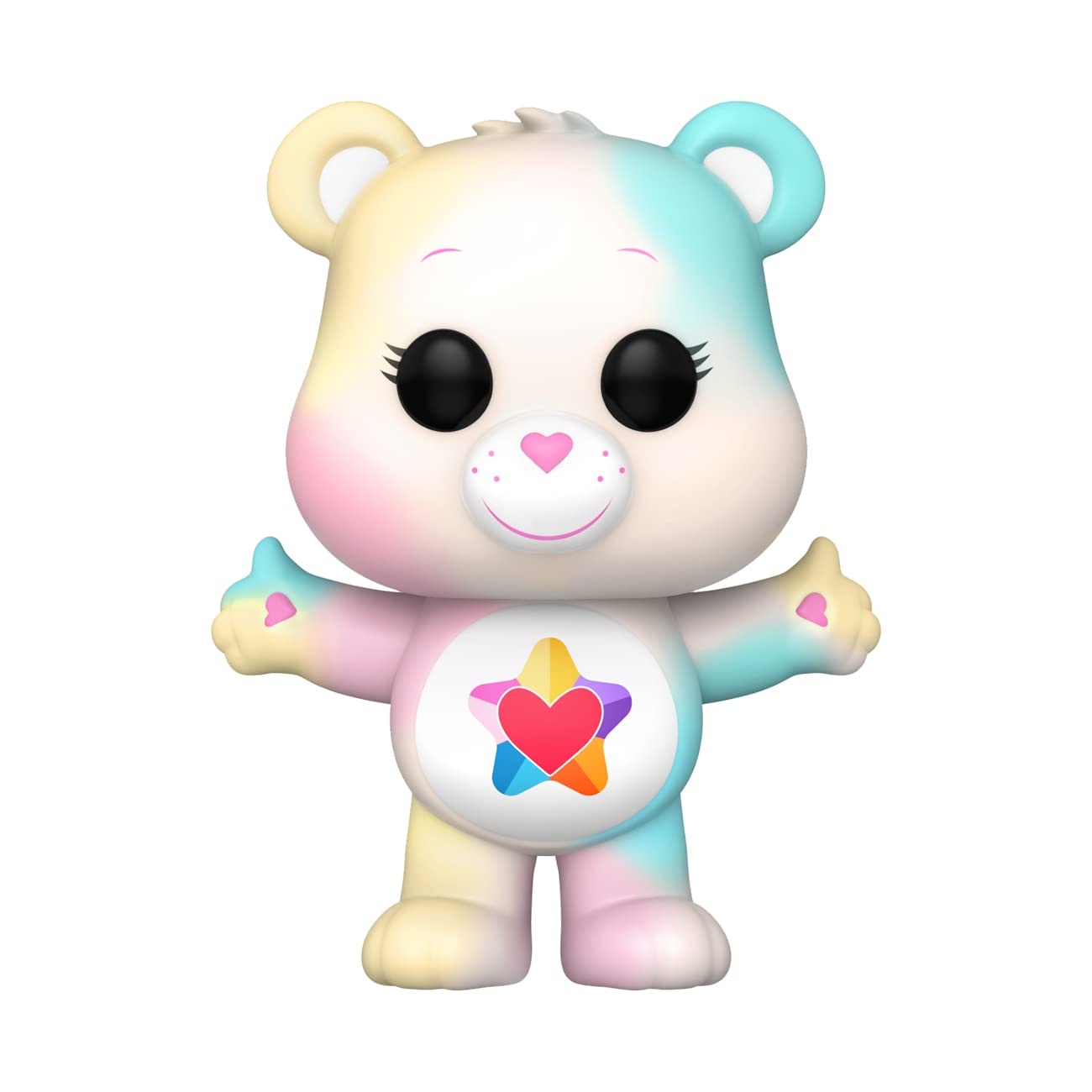Funko POP! Animation: CB40- True Heart Bear - Translucent CH - Care Bears - Collectable Vinyl Figure - Gift Idea - Official Merchandise - Toys for Kids & Adults - TV Fans