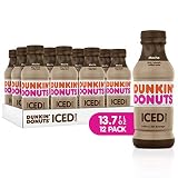 Dunkin Donuts Iced Coffee, Mocha, 13.7 Fluid Ounce (Pack of 12)