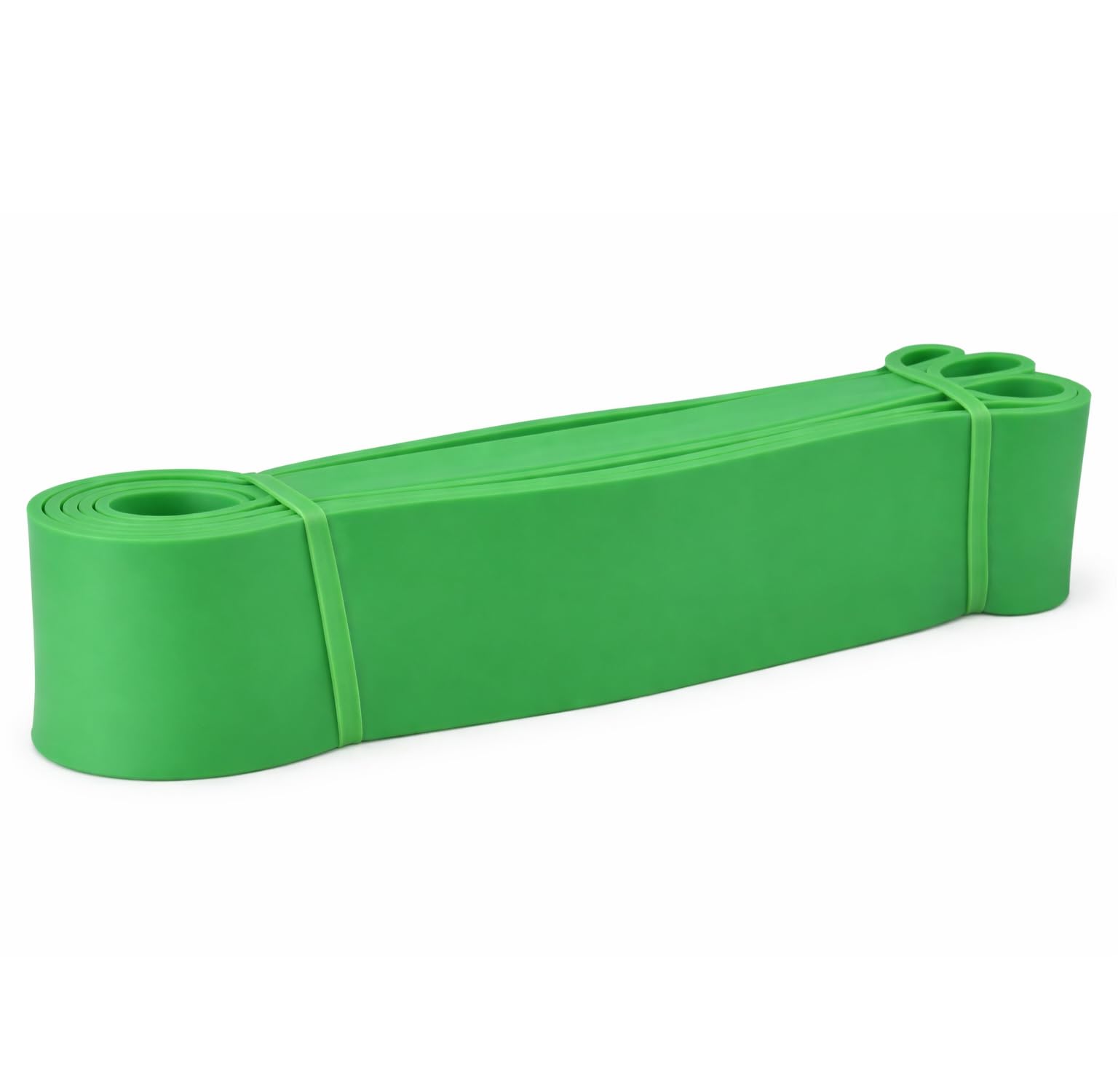 Resistance Band Green 50-125 lb / 22-55 kg FFitness - 4.5 cm Fitness Bands for Pilates, Yoga