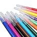 Shinehalo 12pcs Washable Watercolor Markers Pen Set, Color Pen Set Line Drawing Pen Point Markers for Electric Spray Paint Pen Spray Art, Painting Air Marker Sprayer Set