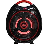 AXESS SPBT1051 Portable Bluetooth 2.1 Hi-Fi Media Speaker with Built-In Sub & FM Radio