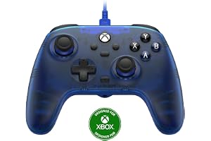 GameSir T7 Controle com Fio para Xbox Series X|S, Xbox One e PC Windows 10/11, Hall Effect Anti-Drift, Gatilhos Magnéticos Precisos, Vibração Realista, Entrada P2 3,5mm, Plug and Play - Azul Escuro