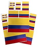 EUIOSFDC Decal in Multiple Sizes Columbia Flag