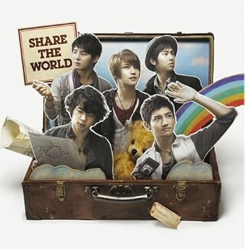 Amazon Share The World ウィーアー Dvd付 ジャケットa 東方神起 アジアンポップ ミュージック