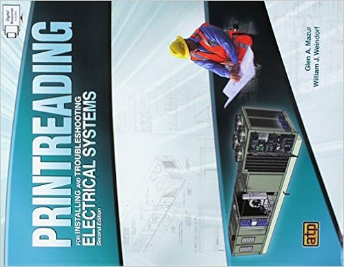Printreading For Installing And Troubleshooting Electrical Systems Mazur Glen A Weindorf William J 9780826920522 Books