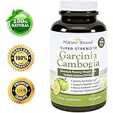 Pure Garcinia Cambogia Extract - Dietary Supplement for Weight Loss - Fat Burning Pills for Women and Men - Antioxidant Blend for Increased Immunity - Cleanse and Detox by Nature Bound - 60 Capsules
