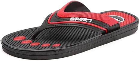 Amazon Co Jp サンダル 耐久 サンダル メンズ スリッパ 壊れにくい 滑らない 速乾 夏 アウトドア カジュアル Yingkou Color 赤 サイズ 26 Cm ホーム キッチン