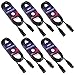 Moukey XLR Cables 10ft XLR 10 Feet Microphone Male to Female Mic Cables Cord, Black 6-Pack