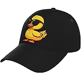 Cute Duck Baseball Cap for Women Men, Funny Cartoon Duck Hats Adjustable Trucker Hats Sun Protection Novelty Caps