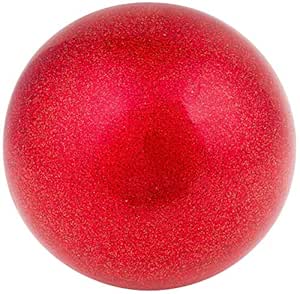 AMAYA SPORT Pelota Gimnasia Ritmica TECNOCAUCHO Glitter Rojo ...