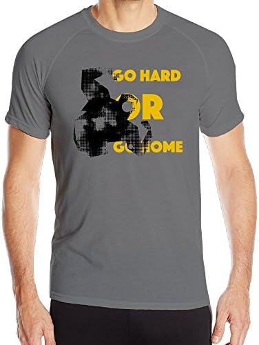 KaneDush Men's Pug Dog Weight Lifting Sports Breathable Athletic Running T-Shirts