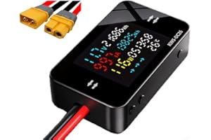 DC 8-80V Battery Load Tester And Power Meter With LCD Display, 20A-50A Current Range, KWS-DC26 For Battery Charging And Solar