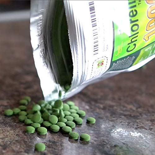 Sunlit Best Organic Burst Chlorella Spirulina Tablets Pure Superfood
