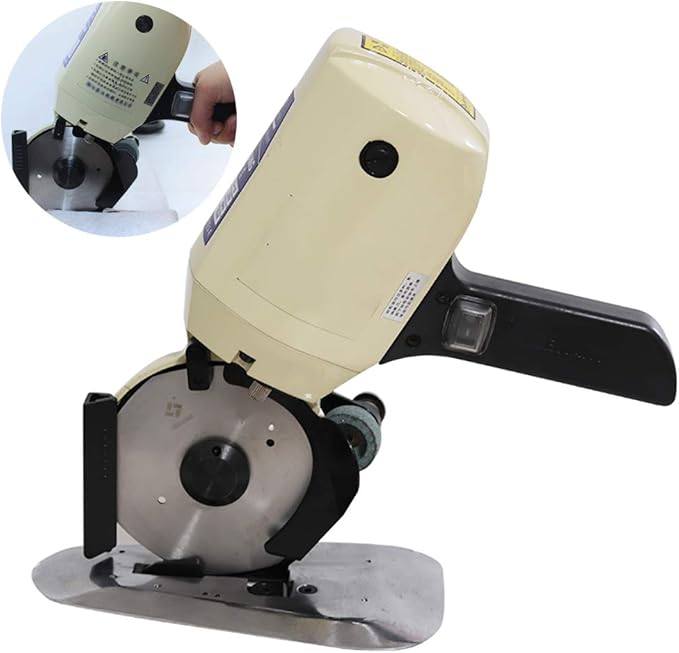 GTLYD Cutter Rotatif Machine De Coupe De Tissu Rotatif Électrique avec