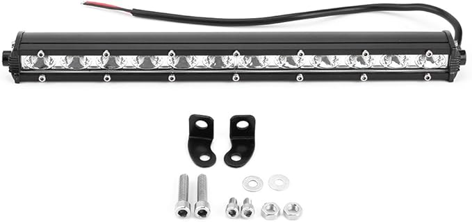 Qiilu - Luz de Trabajo para Coche, Barra de Techo, luz de inundación de