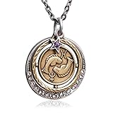 Pisces Zodiac Astrology Pendant Necklace by Sweet Romance