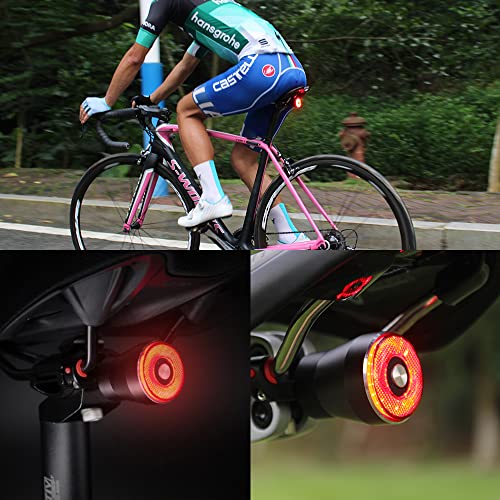 G Keni Smart Bike Tail Light, Brake Sensing Rear Lights, Auto On/Off