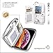 Petocase Compatible iPhone Xs Max Wallet Case, Multi-Functional PU Leather Zip Wristlets Clutch Detachable Magnetic 13 Card Slots 4 Cash Purse Protect Cover for Apple iPhone 10S Max 6.5