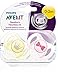Philips Avent Newborn Pacifier, 0-2 months, pink/yellow, 2 pack, SCF151/02