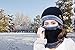 HINDAWI Womens Beanie Winter Hat Scarf Set Slouchy Warm Snow Knit Skull Cap Black
