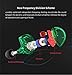 KZ ES4 Hybrid IEM Earphones,Yinyoo ES4 HiFi Stereo Deep Bass Earbuds with Balanced Armature Dynamic Driver&3.5mm Audio Plug Detachable Cable Noise Isolating Headset Headphones for Sports(Green Nomic)