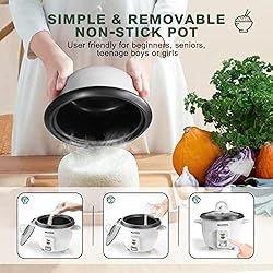 Mishcdea Rice Cooker 5 Cups Uncooked