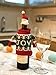 FEFEHOME Christmas Wine Bottle Cover Gift Warping Ugly Sweater (Set of 4) -(F)