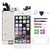 for iPhone 5 Screen Replacement White, 4.0