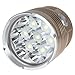 SecurityIng 4900LM 7x XM-L2 U2-1A LED Super Bright & Waterproof Stocky Flashlight