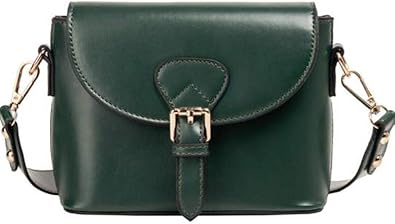 Amazon チューカー ショルダーバッグレディース斜めがけ ショルダーバッグ大容量 ミニショルダーバッグ 通勤 通学 人気 レトロ グリーン 斜めかけバッグ