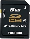 【Amazon.co.jp限定】TOSHIBA SDHCメモリカード Class4 8GB SD-AH08GWF [フラストレーションフリーパッケージ(FFP)]