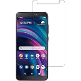 UPONEW [2 Pack High Clear Tempered Glass Screen Protector Frontier Protective Protector for BLU View 3
