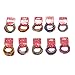 Pusheng 100 Pcs Baby Kids Girl Elastic Ponytail Holder Rope Hair Ties Head Bands