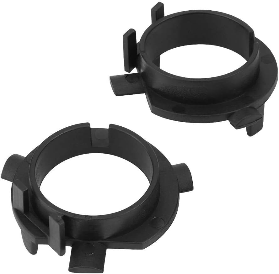 H7 LED Bulbs Adapters, Keenso 1 Pair Headlights Bulb Base Holder Adapters H7 Retainer Sockets, popular, normal