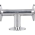 DERNORD Clamp Tee 3 Way Stainless Steel 304 Sanitary Fitting Fits 1.5" Tri-clamp, 19mm Pipe OD
