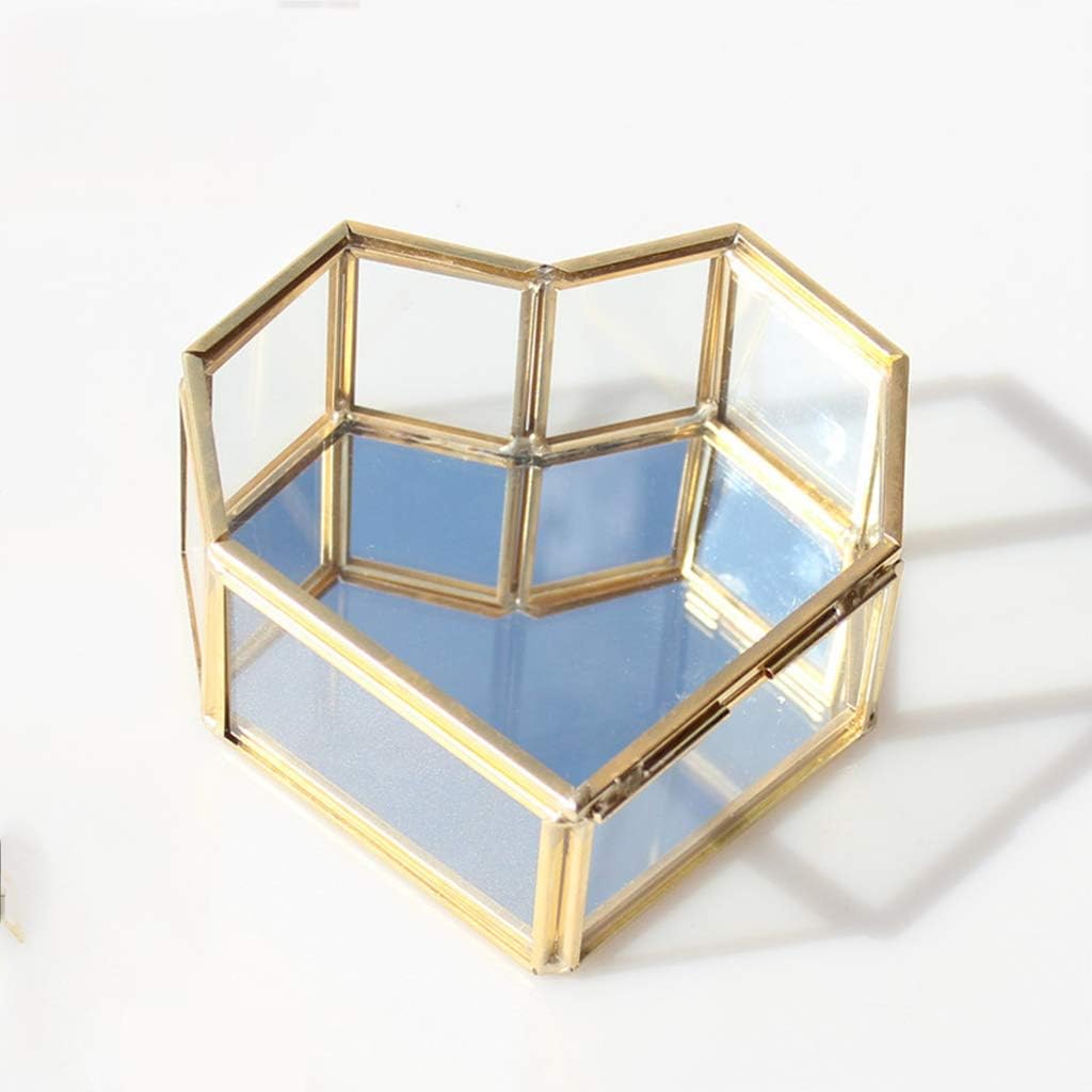 Terrarium - Anillo de cristal para boda: Amazon.es: Joyería
