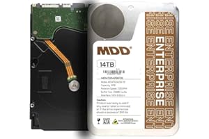 MDD MAXDIGITALDATA MDD (MDD14TSATA25672E) 14TB 7200 RPM 256MB Cache SATA 6.0Gb/s 3.5" Internal Enterprise Hard Drive - 5 Years Warranty