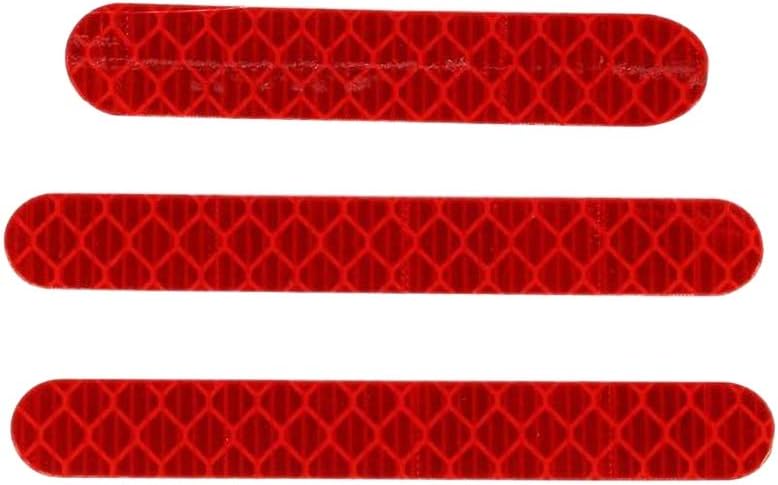 Facaily Electric Scooter Reflective Sticker Labels Electric Scooters Night Safety Warning Reflectors for Ninebot ES2 ES3 ES4