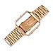 Wearlizer Compatible for with Fitbit Blaze Band Men Lux Band Accessories Metal Link Bracelet Replacement Strap Metal Frame Replacement Fitbit Blaze Rose Gold