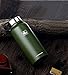 Vacuum Insulated Stainless Steel Water Bottle w/Flip Lid - Wide Mouth Thermos - Double Walled Flask - 32-Ounce