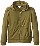 Splendid Little Boys' Solid Thermal Zip Up