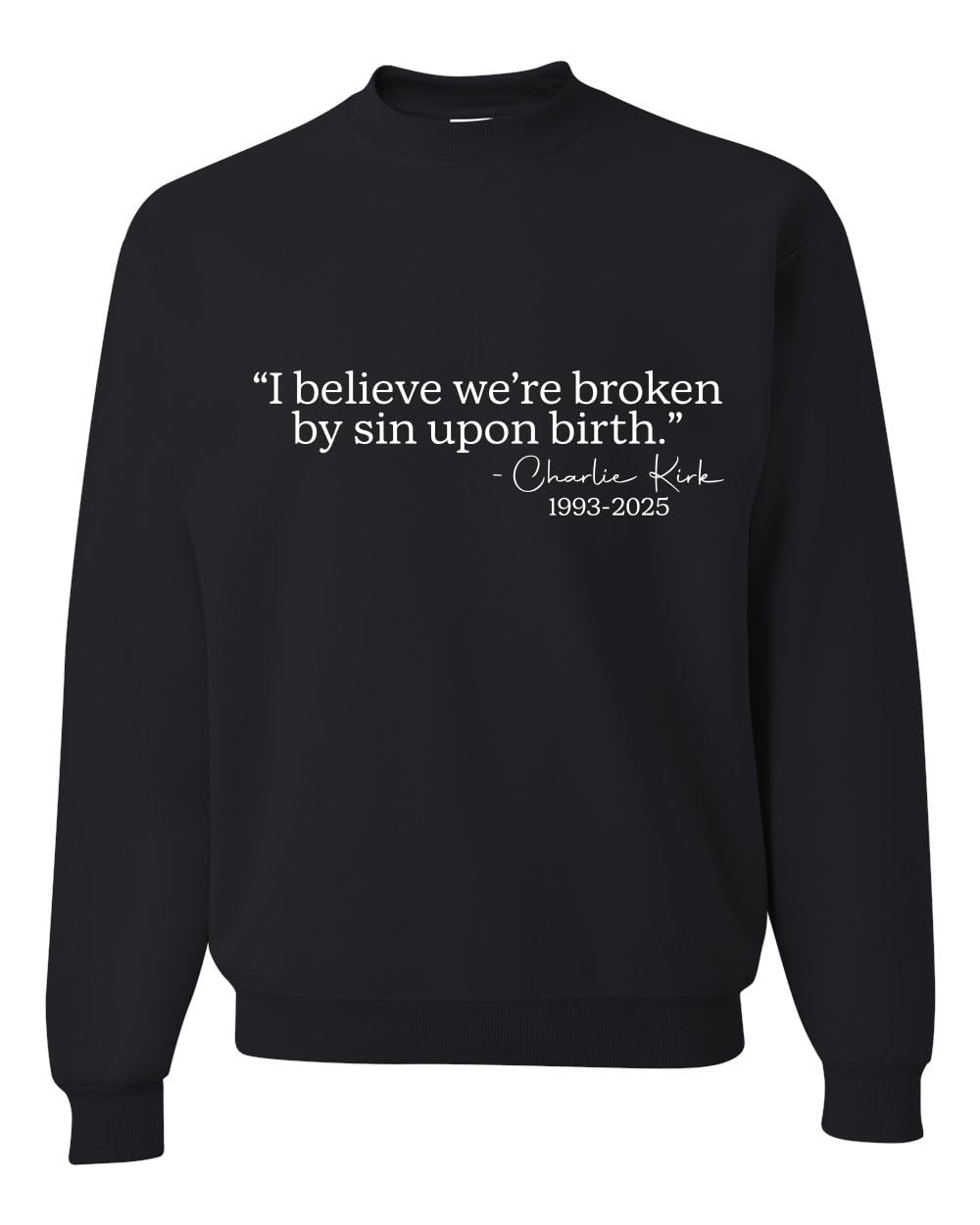 Wild Bobby Broken By Sin Quote Vintage Tee White