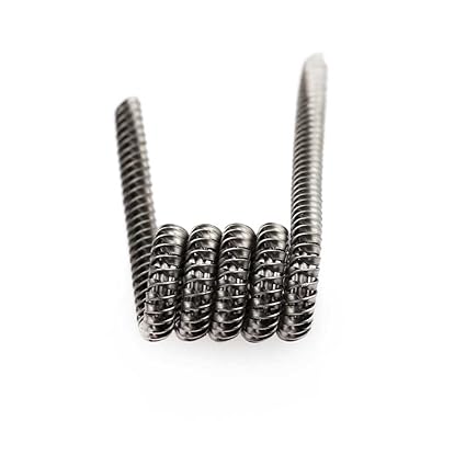 Demon Killer Vape Tsuka Draht, Vorkompilierte Vape Kanthal A1 + SS316L Spule Heiz-Draht für RBA RDA RTA, Wickel-Draht, 10 Stü
