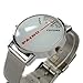 Youyoupifa New Fashion White Dial Sliver Strap Quartz Wrist Watch NBW0QU7659-WH3