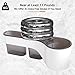 VIEFIN Adhesive Hair Dryer Holder Wall Mount,No Drilling Hair Dryer&Styling Tools Organizer Storage,Blow Dryer Hair Curler Brush Cleanser Rack(Large, Gray)