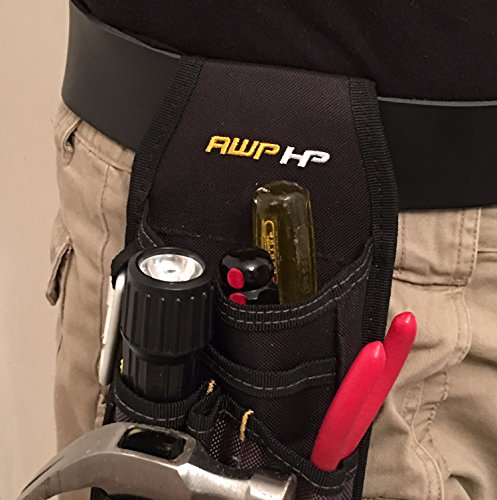 Dangerous Threads Heavy Duty 2" Wide Genuine Leather Work Belt / Tool Belt - Various Sizes and Colors (48, Black)