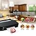 Pictek Vacuum Sealer, Easy One-Touch 2-in-1 Fully  Automatic Food Vacuum Saver Sealing System Machine with Roll Holder and Cutter, Black